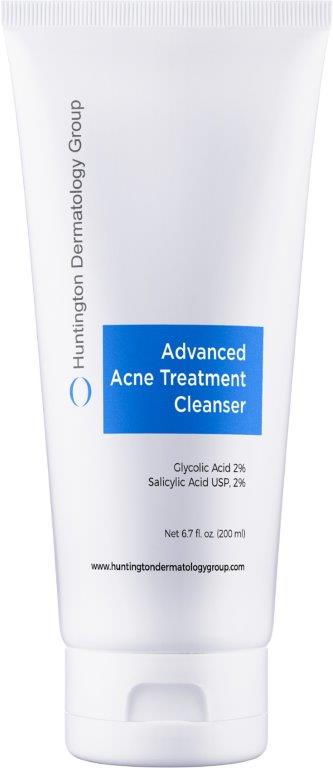 advanced acne treatment cleanser